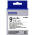 Epson LabelWorks LK-3WBW C53S653007 9mm x 9m, čierna tlač / biely podklad, silne priľnavá, originálna páska
