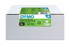 Dymo 2187328, 70mm x 54mm, 6x400ks, biele papierové veterinárne štítky