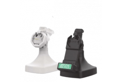 RAM Mounts GDS Uni-Conn Stand Docking Station - Rotatable & Tiltable - RJ45 Connection & Dual USB-A - PoE (Power over Ethernet) - Light Gray