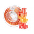 Spectrum 81017 3D filament, PLA Silk Rainbow, 1,75mm, 1000g, Viacfarebný (Fire red)