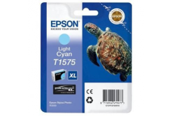 Epson T15754010 svetle azúrová (light cyan) originálna cartridg