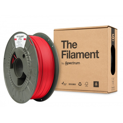 "The Filament" by Spectrum TF-24139, HT-PLA, 1,75mm, 1000g, červený (Vivid red)