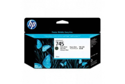 HP 745 F9J99A matná čierna (matte black) originálna cartridge