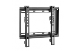 Fixní držák TV KL22G-22F, 23"-42", 35 kg max, 50x50-200x200 VESA, 20,5mm, černý