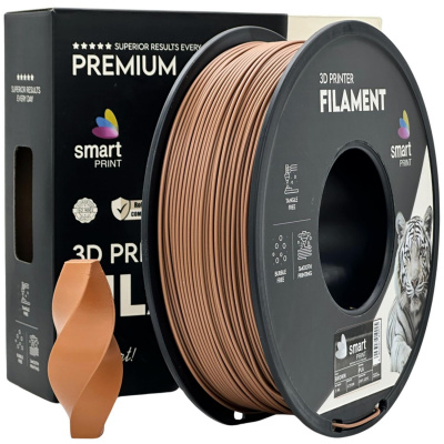 Smart Print FG-S78-E1, 3D filament, PLA, 1,75mm, 1000g, Hnedý (Brown)