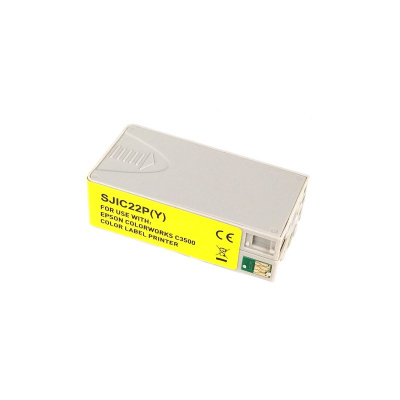 Epson S020604, SJIC22P(Y) pre ColorWorks, žltá (yellow) kompatibilná cartridge