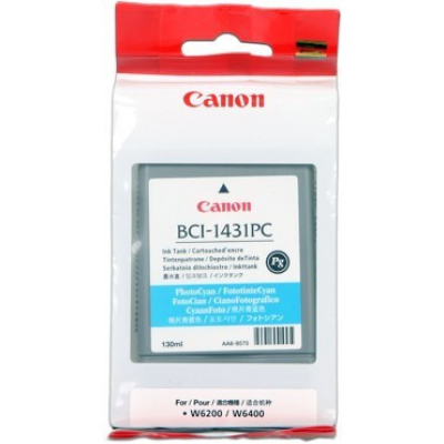 Canon BCI-1431PC 8973A001 photo azúrová (photo cyan) originálna cartridge