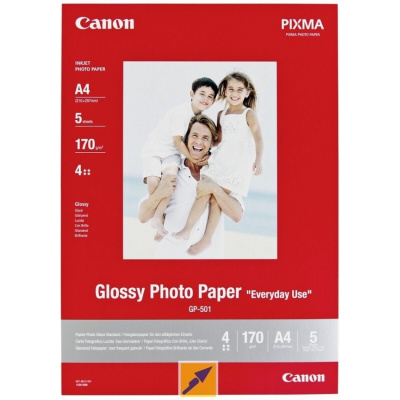 Canon Photo Paper Matte 7981A042, 170 g/m2, A4, 5ks, matný, atramentový, biely, foto papier