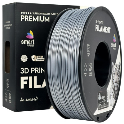 Smart Print FG-S134-E1, 3D filament, ASA, 1,75mm, 1000g, Strieborný (Silver)