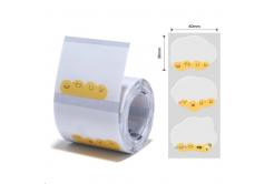 Niimbot štítky T 1EA00704601, 41x31mm 220ks Emoji pre B21, B21S, B3, B1S