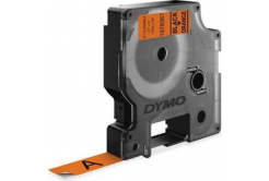 Dymo D1 1978367, 12mm x 3m, čierna tlač / oranžový podklad, originálna páska