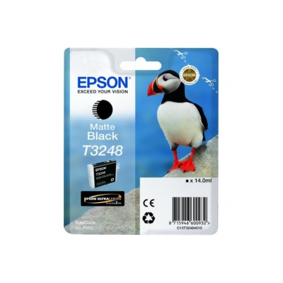 Epson T32484010 matná čierna (matte black) originálna cartridge