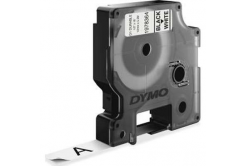 Dymo D1 1978364, 12mm x 5,5m, čierna tlač / biely podklad, originálna cartridge