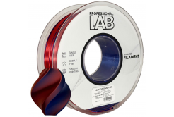 Professional Lab FG-P97-E1, 3D filament, PLA Silk, Dual Color, Red, Blue, 1kg, 1,75mm