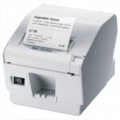 Star TSP743II 99257300 pokladničná tlačiareň, HI X, 8 dots/mm (203 dpi), rezačka, USB, sivá