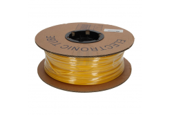 Označovacia oválna PVC bužírka, BF-70Z, 7 mm, 100 m, žltá