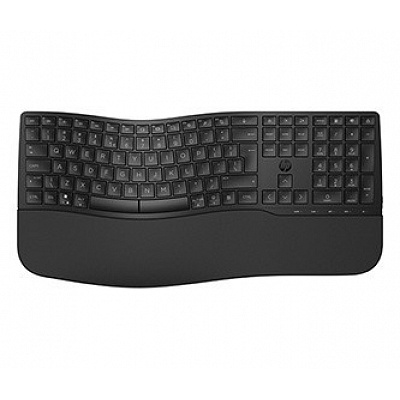 HP 680 Comfort s duálním režimem klávesnica bezdrôtová CZ, čierna