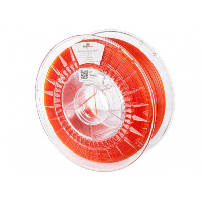 Spectrum 80736 3D filament, Premium PCTG, 1,75mm, 1000g, Priesvitný oranžový (Transparent orange)