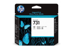 HP originálna tlačová hlava P2V27A, HP 731, black, 1ks, HP pro DesignJet T1700, T1700 PostScript, T1700dr, T1