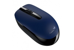 Genius Myš NX-7007 31030026405, 1200DPI, 2.4 [GHz], optická, 3tl., bezdrátová USB, černo-modrá, AA