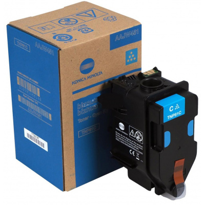 Konica Minolta TNP-81C AAJW451 azúrový (cyan) originálny toner