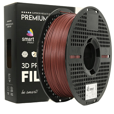 Smart Print FG-S210-E1, 3D filament, PETG + CF, 1,75mm, 1000g, Červený (Red)