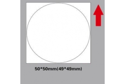 Niimbot štítky R A2A68351901, 50x50mm 150ks Round pre B21