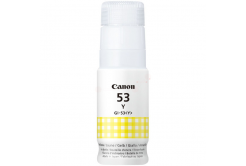 Canon GI-53 Y 4690C001 žltý (yellow) originálna atramentová náplň