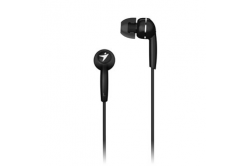 Genius HS-M320 31710005412, sluchátka, bez ovládání hlasitosti, černé, špuntová typ 3.5 mm jack