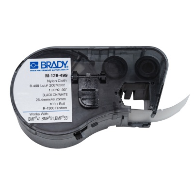 Brady M-128-499 / 131600, etikety 25.40 mm x 48.26 mm