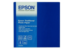 Epson Traditional Photo Paper, foto papír, saténový, bílý, A4, 330 g/m2, 25 ks, C13S045050, in