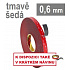 3M VHB™ 4646, hr. 0,6 mm; tmavosivá obojstranne silne lepiaca akrylová páska 19 mm x 33 m