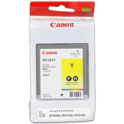 Canon PFI-101Y 0886B001 žltá (yellow) originálna cartridge