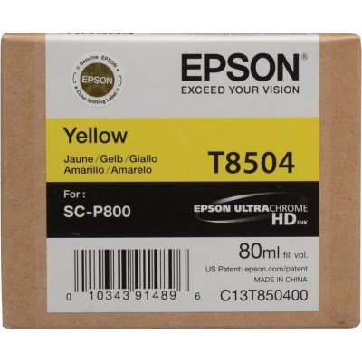 Epson T8504 C13T850400 žltá (yellow) originálna cartridge