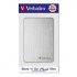 Verbatim 53666 Store 'N' Go ALU Slim, externý pevný disk, 2.5", USB 3.0, 2TB, strieborný