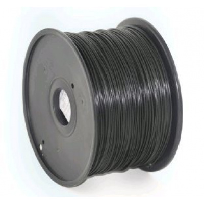 GEMBIRD 3DP-PLA1.75-01-BK, 3D filament, PLA, 1,75mm, 1000g, čierna