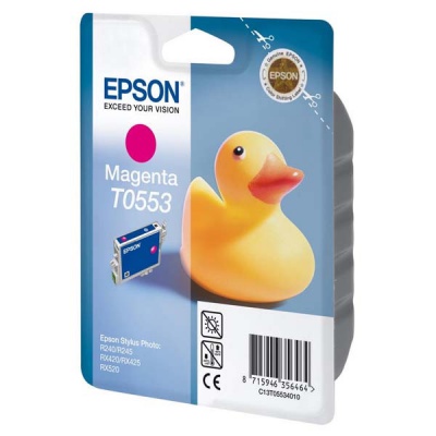 Epson T0553 purpurová (magenta) originálna cartridge