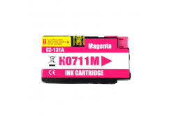 Kompatibilná kazeta s HP 711 CZ131A purporová (magenta)
