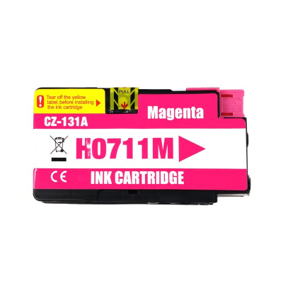 Kompatibilná kazeta s HP 711 CZ131A purporová (magenta)