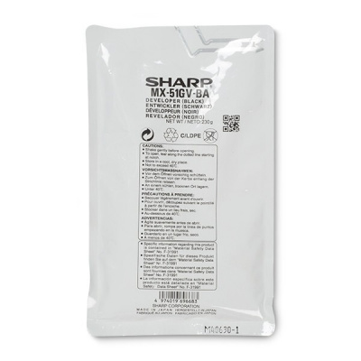 Sharp MX51GVBA čierny (black) originálny developer