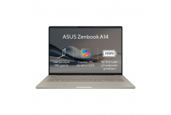 ASUS Zenbook A14/UX3407QA-OLED305W/SD-X1-26-100/14"/WUXGA/32GB/1TB SSD/Adreno/W11H/Brown/2R