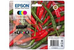 Epson 503 T09Q640 C13T09Q64010 barevná (CMYK) sada originálna cartridge