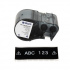 Brady M5C-1500-595-BK-WT / 170947, 38.10 mm x 7.62 m, Vinyl, biela tlač / čierny podklad