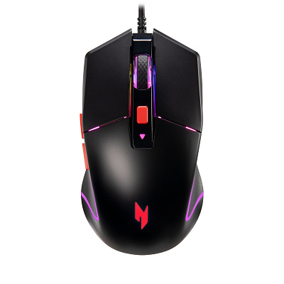 Acer Nitro NMW100/Herná/Optická/Pre pravákov/7 200 DPI/Káblové USB-A/Čierna