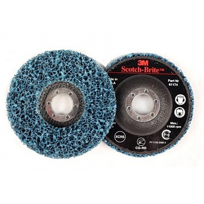3M Scotch-Brite™ CG-RD Čistiaci kotúč Clean & Strip, X CRS, 115 x 22 mm (61174)
