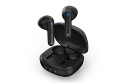 Genius HS-M905BT 31710025402, mikrofon, přepínání skladeb, černá, 2.0, s nabíjecí krabičkou, sportovní typ USB-C