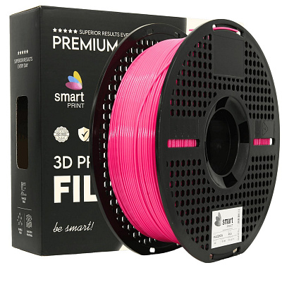 Smart Print FG-S166-E1, 3D filament, PLA, 1,75mm, 1000g, ružový (Magenta)