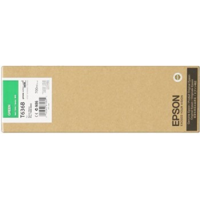 Epson T636B00 zelená (green) originálna cartridge