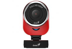 Genius 32200002408, Full HD Webkamera QCam 6000, 1920x1080, USB 2.0, červená, Windows 7 a vyšší, FULL HD, 30 FPS