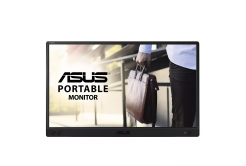ASUS ZenScreen MB166C 90LM07D3-B01170 Monitor, 15,6", IPS, FHD, 60Hz, 5ms, Black, 3R
